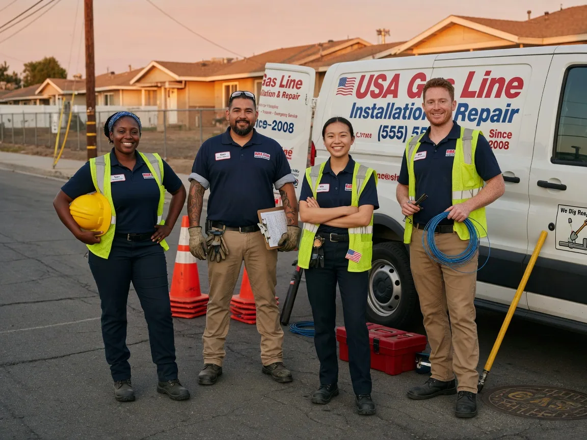 Gas Line Installation company in Mineral Springs, AR